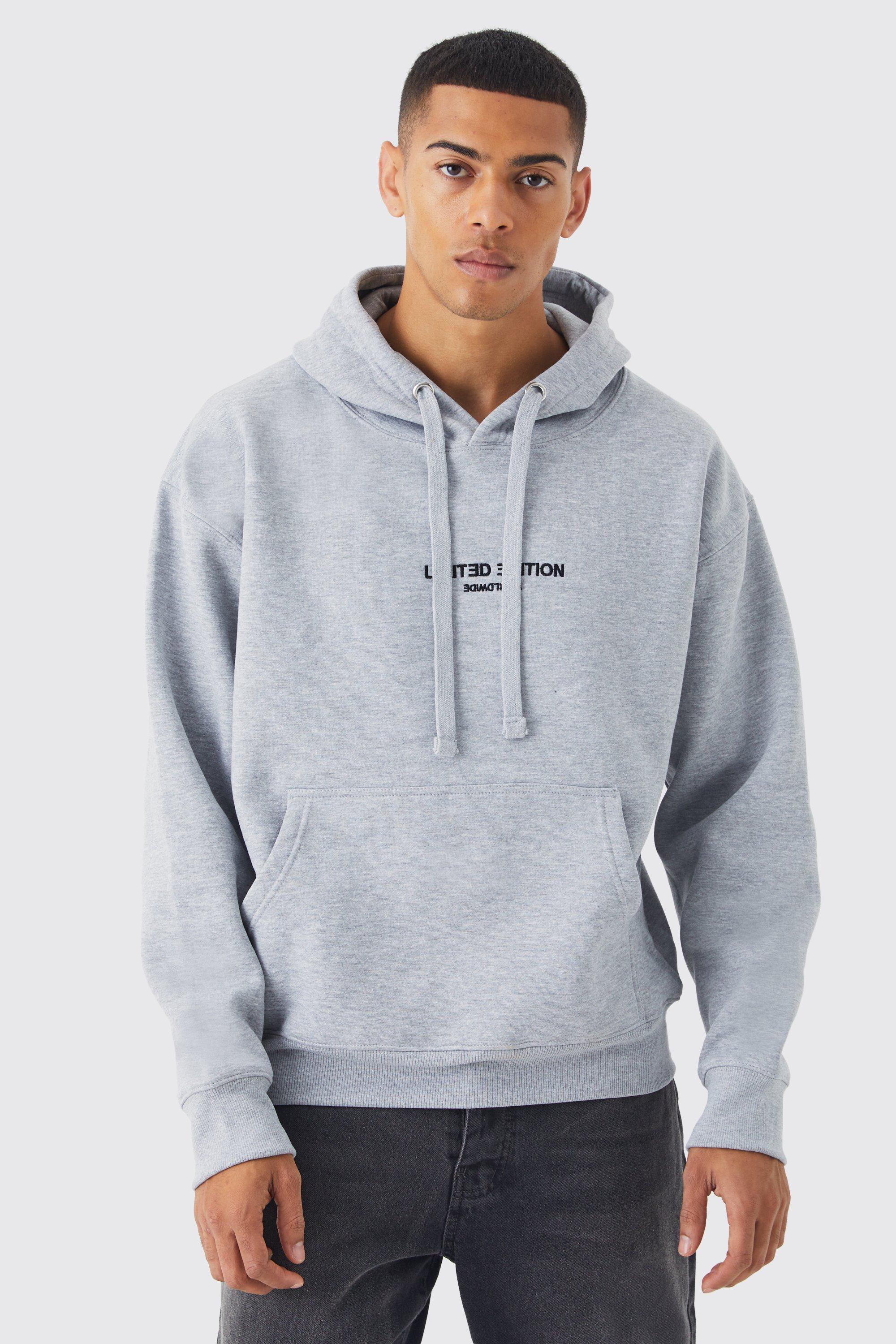 Sudadera oversize online gris